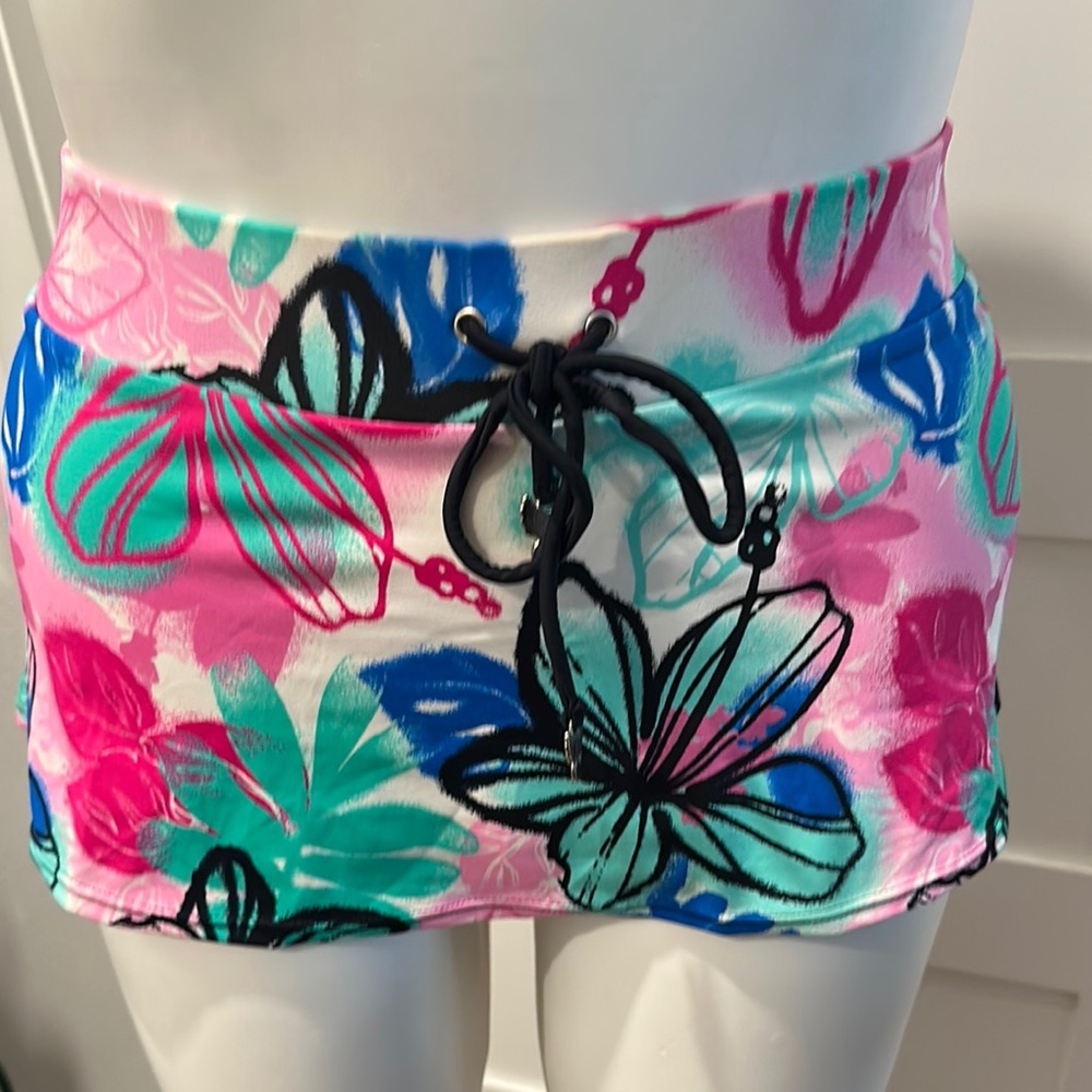 Sea Angel Colorful Pull-On Swim Skirt/Coverup